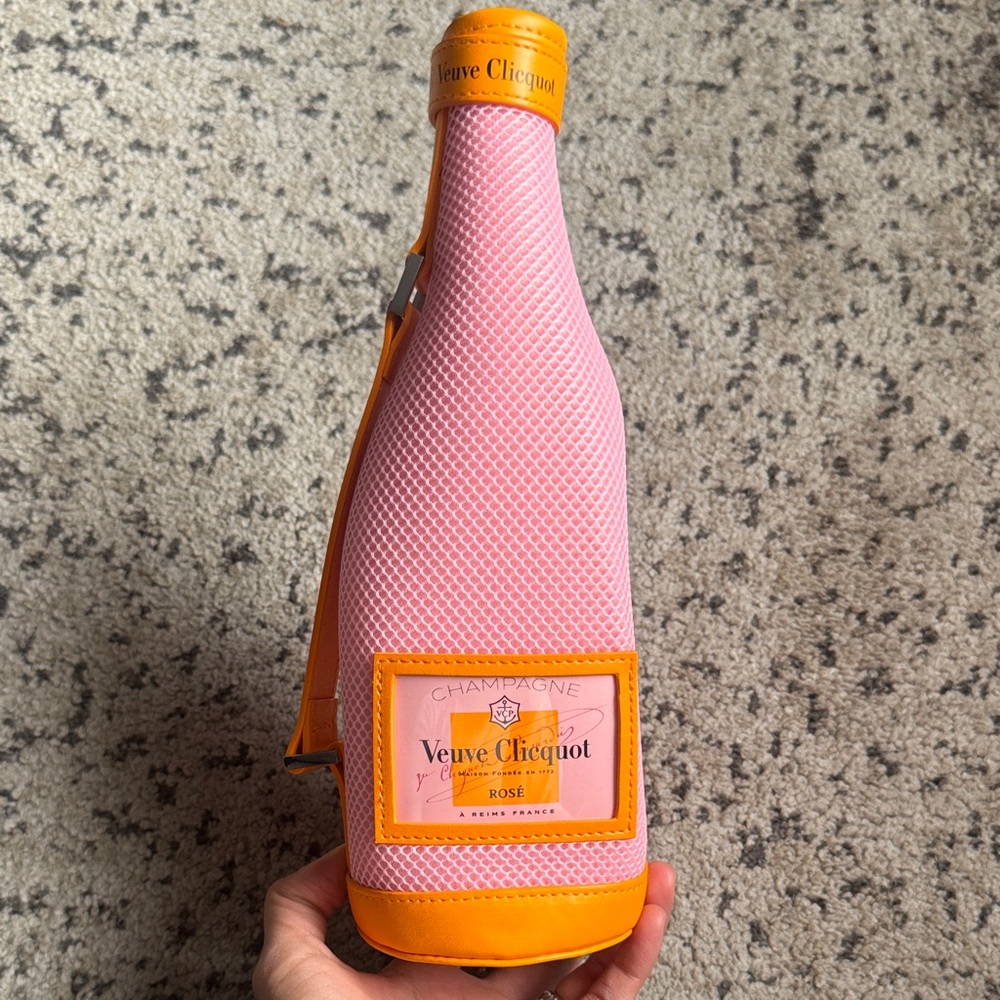 Veuve Clicquot | Pink and Orange |Champagne Bottle Cover